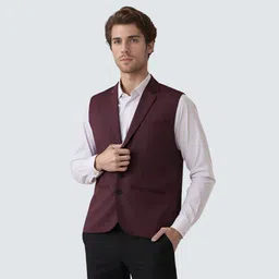 rocksy Solid Men Waistcoat image 3