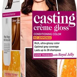 l'oréal paris Casting Creme Gloss Hair Colour |Radiant & No Ammonia ,Sonam's Dark Chocolate 323-picture-13