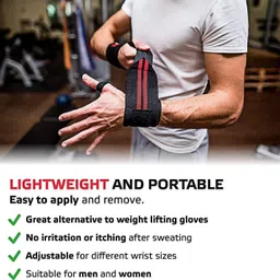 fitnesstricks Gym Combo Of Adjustable Hand Gripper With Wrist Band For Gym & Fitness Kit Fitness Accessory Kit Kit image 3