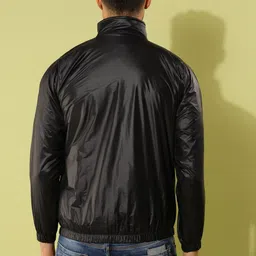 Dollar Lightweight Open Front Solid Men Wind Cheater image 4