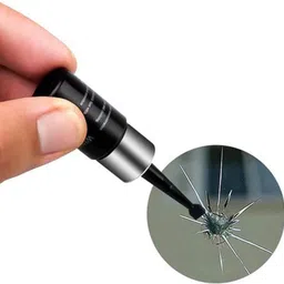clickcrack Crack Repair Kit for Cars For DIY Glass Chip & Scratch Remover (Pack 1) Windshield Repair Kit-picture-33