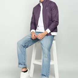 killer Men Solid Quilted Jacket image 2