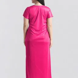 fusionvilla Pack of 6 Women Nighty Set image 3