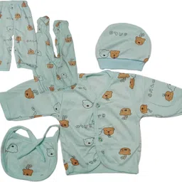zapstyle New Born Baby Summer Wear – 5 Pcs Combo Set (Multicolor, 0-6 Months)-picture-28