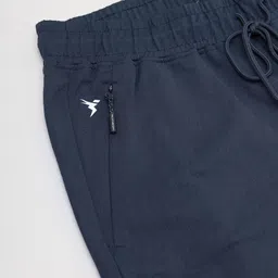 technosport Men Solid Dark Blue Track Pants image 5
