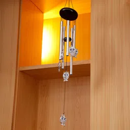 Owl Charm Evil Eye Wind Chime Aluminium Windchime-image-60