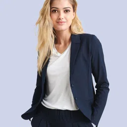 rocksy Women Solid Single Breasted Casual Blazer-picture-14