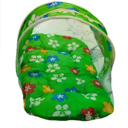 mordan GREEN BED MOSQUITO NET WITH NEW BROON Nylon Washable Kids Mosquito Net image 3