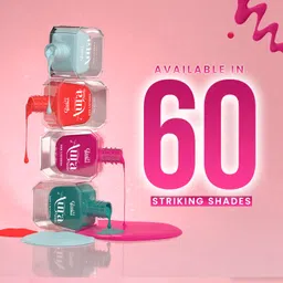 glam21 Aura Nails Nail Lacquer High-Shine Nail Enamel Chip-Free Formula Flamingo Flick image 5