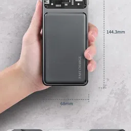 fahig 10000 mAh 22.5 W Ultra Compact Pocket Size Power Bank image 2
