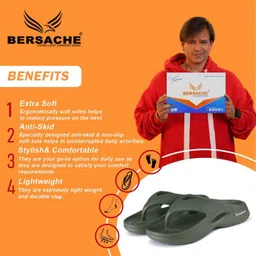 bersache Men Clogs Sandal image 3