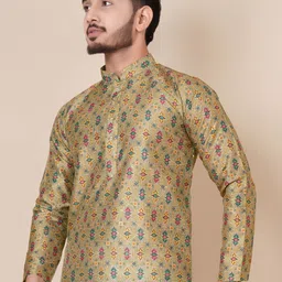 almora Men Cotton Rayon Kurta Pyjama Set-picture-18