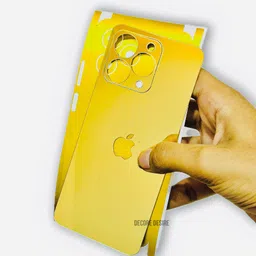 Decore Desire Realme C53, C51 to IPhone 14 Pro Max Gold Converter Mobile Skin image 2