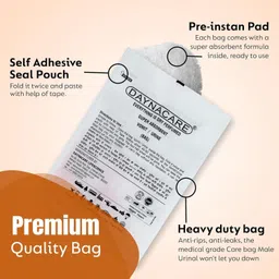daynacare Vomit Spitting Urine Disposable Dry Perfumed Super Absorbent Bags 10 Pcs ROSE) Vomit Bag image 4