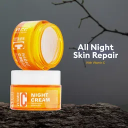 VLCC Vitamin C Night Cream - Hydrates & repairs skin image 3