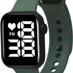 niddleman Battery Operated LED Time Display Comfortable Strap Digital Watch - For Boys & Girls SR-LD01-picture-26