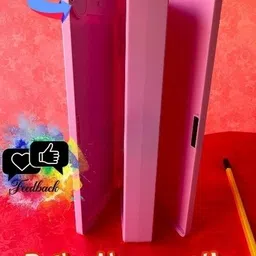 joy maker DIGITAL ERASABLE Writing Tablet with Pencil box/ Drawing Board / slate for kid - 2 Compartment Art Plastic Pencil Box image 2