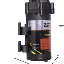 zenpure RO 100 GPD Booster Pump Works Upto 2000 TDS Solid Filter Cartridge image 4
