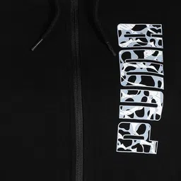 puma Women Full Sleeve Printed Hooded Sweatshirt image 5