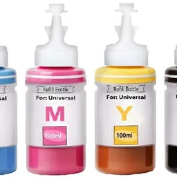 Salty Refill Ink For Use DeskJet Ink Advantage 3775 Multi function Wireless Printer Black + Tri Color Combo Pack Ink Cartridge-image-36