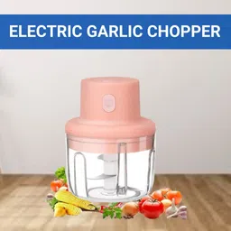 guggu Chopper (Electric Rechargeable Chopper) for Kitchen Vegetable Garlic Onion W72 Electric Vegetable & Fruit Chopper-picture-11