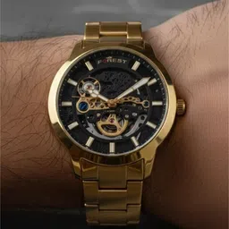 quantex GLOWME FOREST skeleton watch for men. Analog Watch - For Men 07FSKELETON image 3