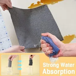 ankev Reusable Microfiber Cleaning and Drying Wipes with Dispenser Box Wet and Dry Cotton Cleaning Cloth image 3