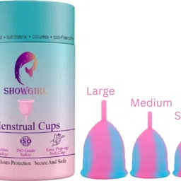 showgirl Large Reusable Menstrual Cup image 1