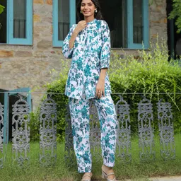 leriya fashion Tunic Pant Co-ords Set-picture-20