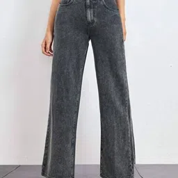 lta Women Regular High Rise Black Jeans image 1