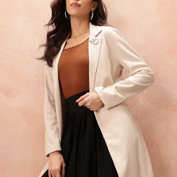 all about you Polyester Coat For Women image 1