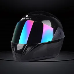 urban carrier ABS Material Full Face Rainbow Visor Helmet, UV Scratch Resistance Helmet Motorbike Helmet image 1