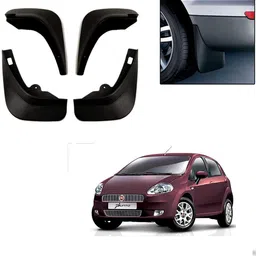gs grow n shine Rear Mud Guard, Front Mud Guard For Fiat Grand Punto 2009-picture-19