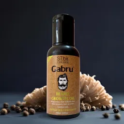 gabru Men Beard Growth Oil With Patchouli & Cardamom Oil Boosts & Nourishes Follicles Hair Oil image 5