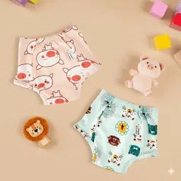 snugkins Padded Underwear for Big Kids - Size 7 (7-8years) - Pack of 2-picture-10