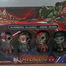 tgame Avengers Infinity war alliance anime model set of 6 Pcs image 2