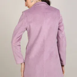 razimen tweed Solid Coat For Women image 2