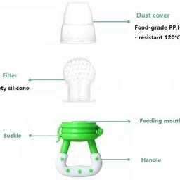 mumlove NEW BORN BABY SILICON FRUIT FEEDER Feeder image 3