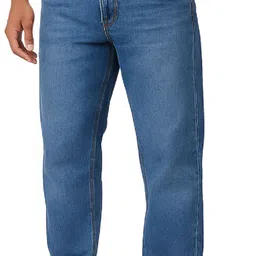 london hills Men Regular Mid Rise Dark Blue Jeans-picture-11