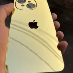 TWUAOP TECNO SPARK GO 1 ACRYLIC SHEET MIRROR BACK PANNEL APPLE LOGO Mobile Skin-picture-12