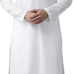 vida loca Men Solid Pure Cotton A-line Kurta-picture-30