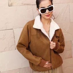 campus sutra Women Printed Casual Jacket-picture-11