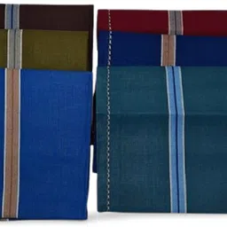 ARTCCOT Men's Cotton Handkerchief | 39 x 39 cms | Classic Collection ["CD Multicolor"] Handkerchief-picture-15