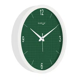 random Tic Toc Green Plastic Wall Clock image 3