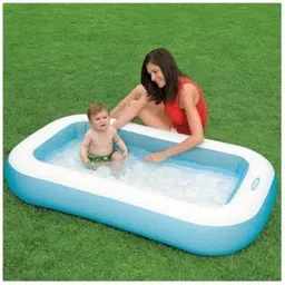 kindertales 5ft Vinyl Inflatable Rectangular Swimming Pool With Free Pump Inflatable Swimming Pool-picture-39