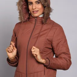 breil by fort collins Women Solid Parka Jacket image 5
