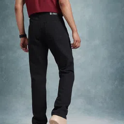 roadster Men Regular Mid Rise Black Jeans image 2