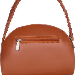 leather land Women Gold, Tan Pouch Potli image 2