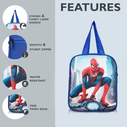 faenex Spider-Man Themed Lunch Bag for Kids - Durable, Water-Resistant, and Stylish Waterproof Lunch Bag image 3