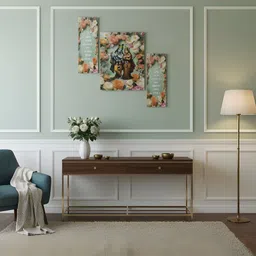 tulsi art and craft As0036 Acrylic 24 inch x 1 inch Painting image 3